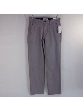 Flag & Anthem Straigt Leg Chino Pants Actual 31x30 Gray Tag 28x30 Stretch